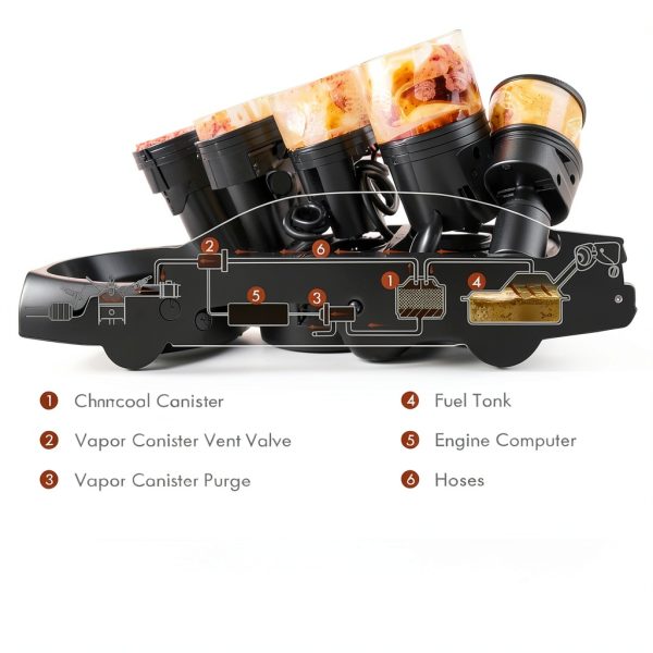 A-Premium Vapor Canister Purge Valve Plastic 2-Port-5