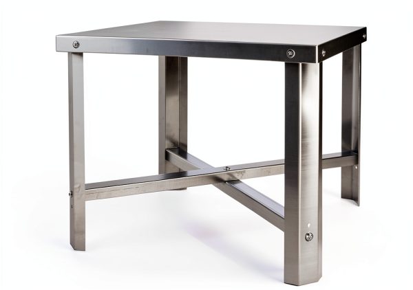 Camco Gas Water Heater Stand Silver Minimalist-1