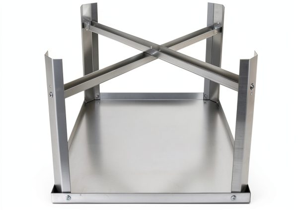 Camco Gas Water Heater Stand Silver Minimalist-2