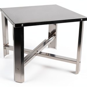 Camco Gas Water Heater Stand Silver Minimalist-0