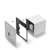 Hillhub RV Water Heater Door Black 18x18 Copper-6