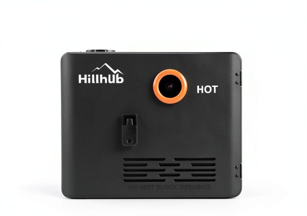 Hillhub RV Water Heater Door Black Copper Design-1