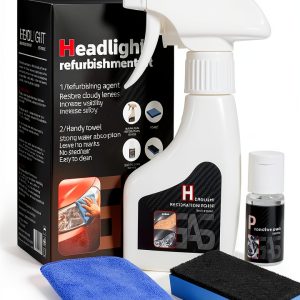 Headlight Restoration Kit FAVIRZCE UV Spray-0