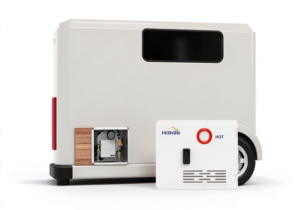 Hillhub RV Water Heater Door Copper Anti‑bump-3