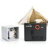 Hillhub RV Water Heater Door Black Copper Design-2