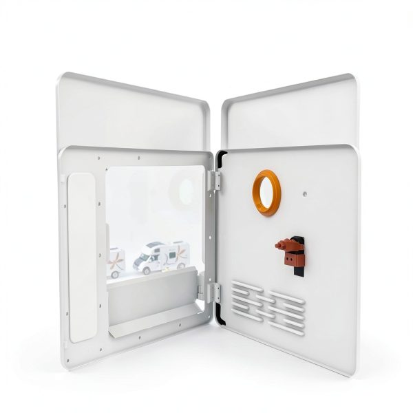 Hillhub RV Water Heater Door Copper Anti‑bump-4