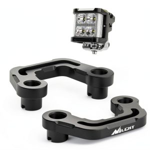 LED Hood Bracket Nilight JL-83B Sliding Adjustable No-Drill Jeep-0