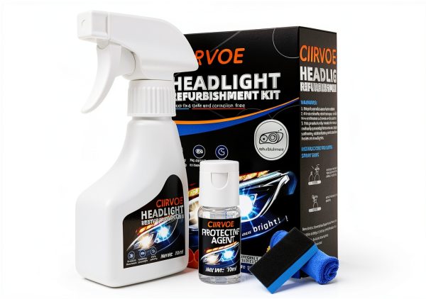 Headlight Restoration Kit Ciirvoe Fast Acting DIY with Sealant-0