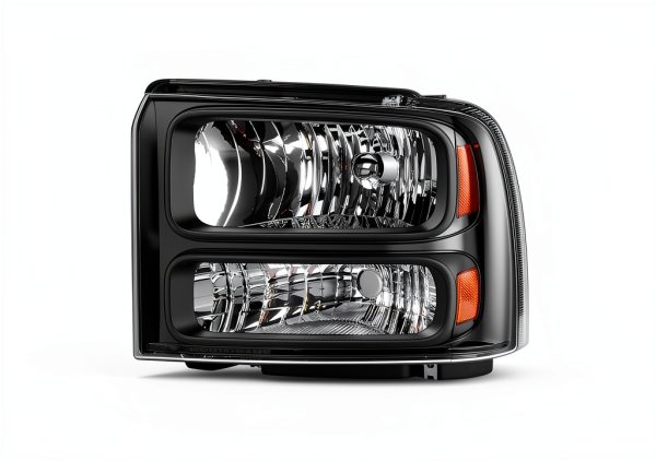 Ford F-250 Headlight Assembly AUTOSAVER88 OE-Black Amber Clear Fit-1