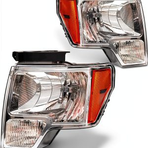 Ford F150 Headlight ADCARLIGHTS Waterproof 200 Percent Brighter-0