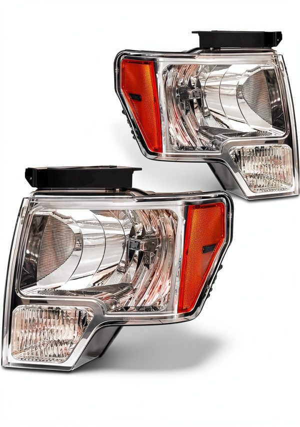 Ford F150 Headlight ADCARLIGHTS Waterproof 200 Percent Brighter-0