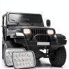 KASLIGHT LED Headlight 5x7 7x6 H6054 Replacement Black Transparent-1