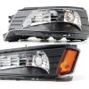 Ford F-250 Headlight Assembly AUTOSAVER88 OE-Black Amber Clear Fit-6