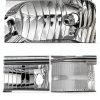 Nilight Chrome Headlight Assembly for 1999-2004 Ford F250/F350-3