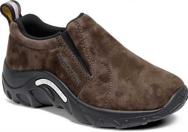 Merrell Kids Jungle Moc Nubuck Hiking Moccasin with Grip Slip-On-1