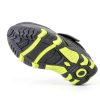 Boys Hiking Shoes Kids Waterproof Outdoor Sneakers Grey Green Size 12-2