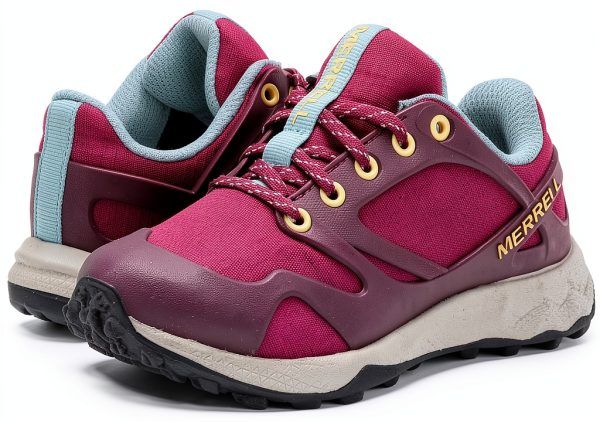 Merrell Altalight Low Hiking Sneaker Kids - Berry Color, Ripstop Upper-1