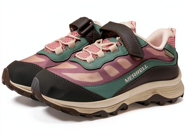 Merrell Moab Speed Low a/C Waterproof Hiking Shoes Light Pink-0