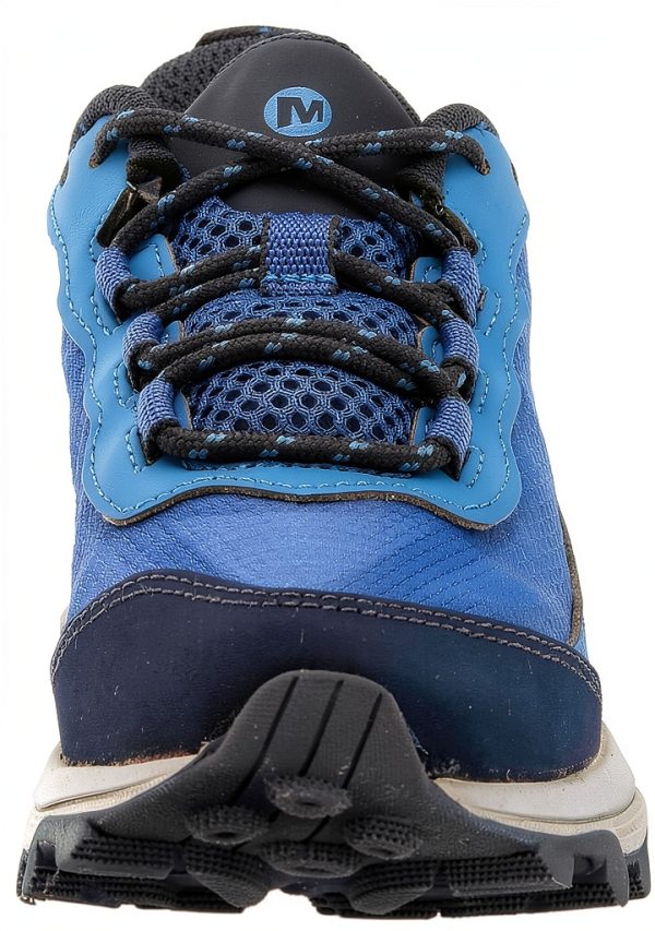 Merrell Moab Speed Low WTRPF Kids Hiking Shoes Blue-5