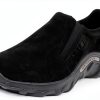 Merrell Kids Jungle Moc Nubuck Hiking Moccasin with Grip Slip-On-0