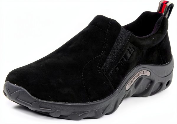Merrell Kids Jungle Moc Nubuck Hiking Moccasin with Grip Slip-On-0