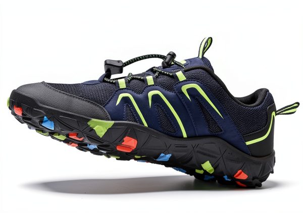 ASHION Boys Running Shoes - Barefoot Wide Toe Box Hiking Sneakers-3