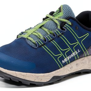Merrell Moab Flight Low Kids Hiking Shoes Poseidon Lightweight Design-0