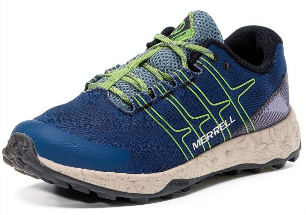 Merrell Moab Flight Low Kids Hiking Shoes Poseidon Lightweight Design-0