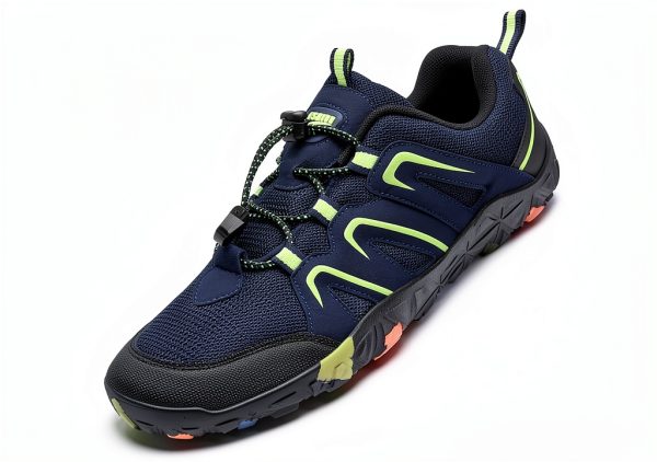 ASHION Boys Running Shoes - Barefoot Wide Toe Box Hiking Sneakers-4