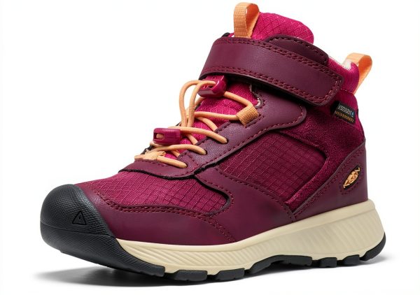 KEEN Unisex-Child Skua Mid Height Shoes Waterproof Fig/Peach Fuzz-0