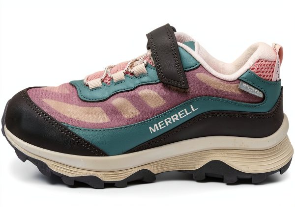 Merrell Moab Speed Low a/C Waterproof Hiking Shoes Light Pink-3