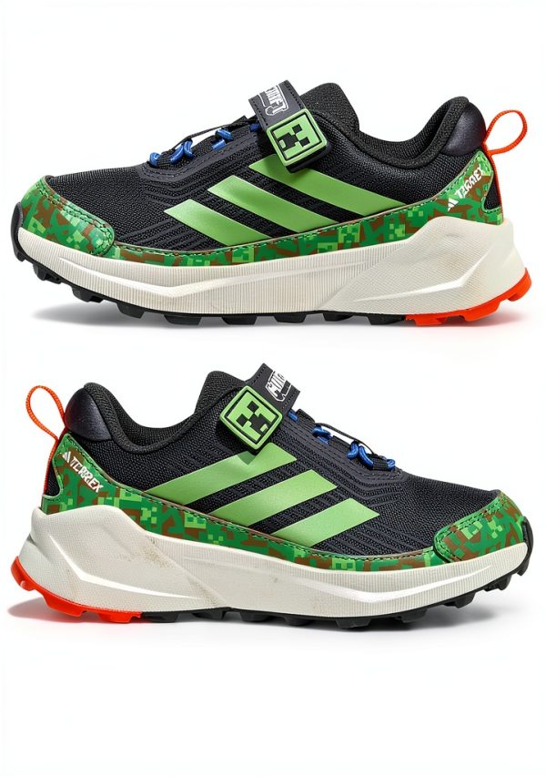 Adidas Unisex-Child X Minecraft Terrex Trailmaker 2 Hiking Shoes-5