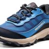 Merrell Moab Speed Low WTRPF Kids Hiking Shoes Blue-0