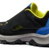 Merrell Unisex-Child Moab Speed Low Zt Waterproof Black/Blue Lime-3