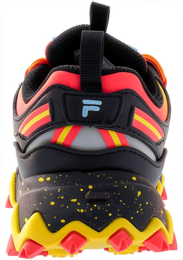Fila Oakmont Tr Boys Shoes Black/Multicolor Hiking Shoes for Kids-3