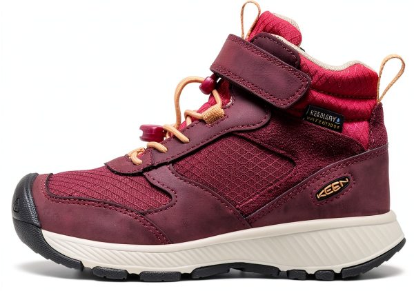 KEEN Unisex-Child Skua Mid Height Shoes Waterproof Fig/Peach Fuzz-2