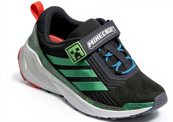 Adidas Unisex-Child X Minecraft Terrex Trailmaker 2 Hiking Shoes-3