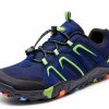 ASHION Boys Running Shoes - Barefoot Wide Toe Box Hiking Sneakers-2